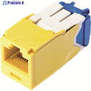 PANDUIT カテゴリ6A モジュラージャック 黄 CJ6X88TGYL 1個 ▼825-7242