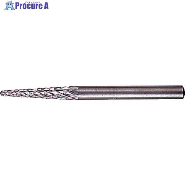 MRA 超硬バー Aシリーズ 形状:テーパー先丸(クロスカット) 刃長12.7mm CB7A026C 1本 ▼835-8320