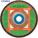 NRS ペーパー多羽根ホイル クロスinホイル 15・16孔用 100×15・16 A80 CIW100-A80 5枚 ▼852-4937