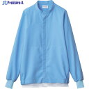 サンペックス クールフリーデ 男女兼用食品工場向け長袖ジャンパー サックス L CD682-L 1着 ▼855-2206