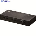 ELECOM HDMI切替器 2入力1出力 ケーブルなしモデル ブラック DH-SWL2BK 1本 ▼131-4665