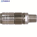 日東 コンパクトゼロスピルカプラ 相手側取付サイズRc1/4(70614) CZL-2SM SUS EPDM 1個 ▼185-7593 ●KO521