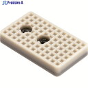 アインツ 当板・角型・白2穴・ミニシリンダー用 CPL-061 1個 ▼207-3331