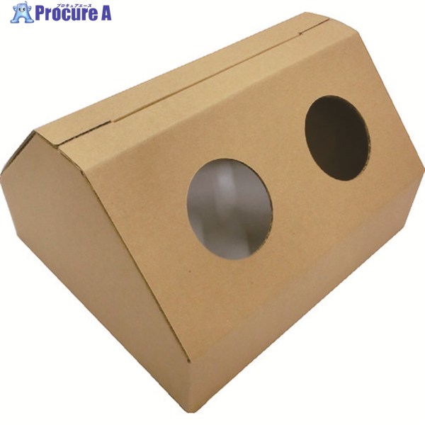 TRUSCO ダンボール製ゴミ箱 45L 蓋 DBG45F 1個 ▼207-5926