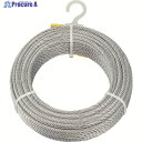 TRUSCO メッキ付ワイヤーロープ Φ6mmX30m CWM-6S30 (6MMX30M) 1巻 ▼213-4675