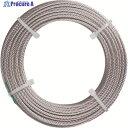 TRUSCO ステンレスワイヤロープ ナイロン被覆 Φ1.5(2.0)X20m CWC-15S20 (1.5MMX20M スリーブツキ) 1巻 ▼213-476...
