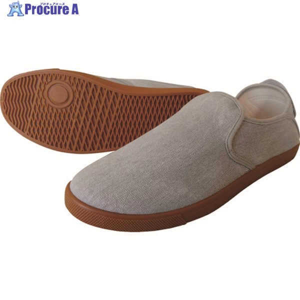 喜多 かかとが踏める作業靴 DK230 グレー 26.5 DK230-GRY-26.5 1足 ▼217-2865