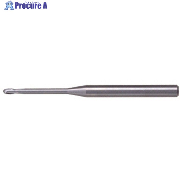 ユニオンツール 超硬エンドミル ロングネックボール R0.5×有効長12 CPRB201012 (263-9112) 1本 ▼286-5114