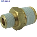 チヨダ 配管継手 異径ニップル R1/8・R1/4 D-1M-2M(GT-21) 1個 ▼313-8194