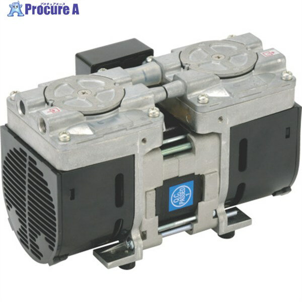 アルバック 単相100V ダイアフラム型ドライ真空ポンプ 排気速度6/7 DAP-6D 1台 ▼361-3593