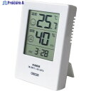 CRECER デジタル温湿度計 Facy〜フェイシー〜 CR-2600W 1個 ▼386-3975