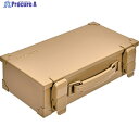 TRUSCO トランク型工具箱 ライトサンド W270xD145xH70 CT-260-LS 1個 ▼394-0474