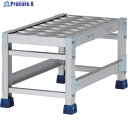 アルインコ 作業台(天板縞板タイプ)1段 天板寸法300×600mm 高0.3m CSBC133WS 1台 ▼443-9805 ※個人宅様送り不可