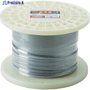TRUSCO ステンレスワイヤロープ ナイロン被覆 Φ2.0(2.5)mmX20 CWC-2S200 1巻 ▼489-0906