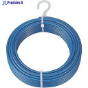 TRUSCO メッキ付ワイヤロープ PVC被覆タイプ Φ4(6)mmX200m CWP-4S200 1巻 ▼489-1244