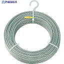 TRUSCO ステンレスワイヤロープ Φ6.0mmX200m CWS-6S200 1巻 ▼489-1511 ※車上渡し
