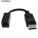 StarTech ディスプレイ変換ケーブル/DP - mDP 1.2/15cm/4K60Hz/ブラック DP2MDPMF6IN 1袋 ▼492-9801