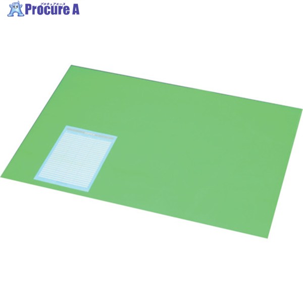 IRIS 262687 デスクマット DMT-9060PN クリア/グリーン DMT-9060PN (262687) 1枚 ▼512-9184