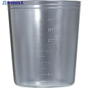 TRUSCO ディスポカップ PP製 3L 1箱(60個) DC-3000L 1ケース ▼530-1841