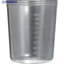 TRUSCO ディスポカップ PP製 2L 1箱(60個) DC-2000L 1ケース ▼530-1843