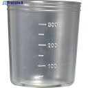 TRUSCO ディスポカップ PP製 300mL 1箱(500個) DC-300L 1ケース ▼530-1844