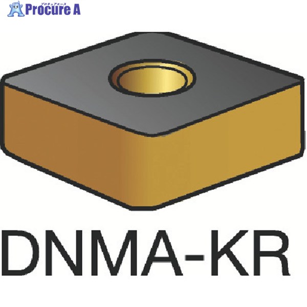 SANDVIK T-Max P 旋削用ネガチップ(110) 3205 DNMA150408-KR 3205 (110) 10個 ▼605-1928 ●KO521