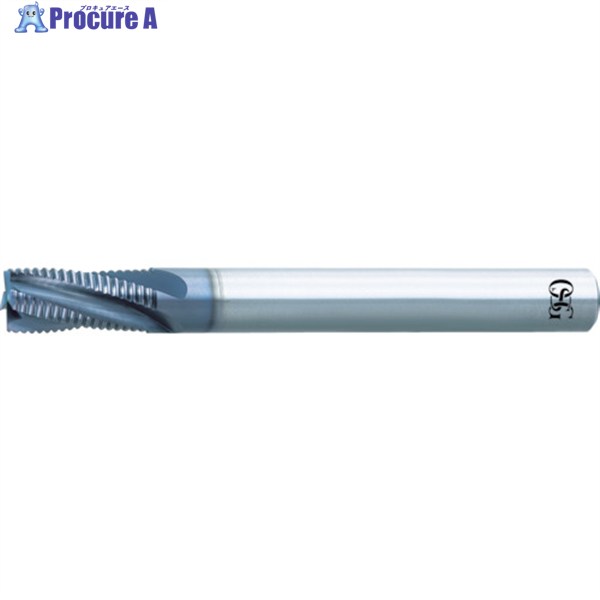 OSG 超硬スクエアエンドミル ダイヤコート 荒用ルーター ラフィングタイプ 6刃 DIA-REC 刃径8mm 刃長24mm 8809163 DIA-REC 8...