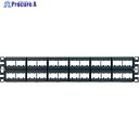 PANDUIT モジュラーパッチパネル枠 4ポートフェースプレートタイプ 48ポート 2U CPP48WBLY CPP48WBLY 1個 ▼825-7254