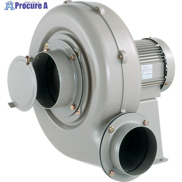 昭和 電動送風機 コンパクトシリーズ(0.2kW)右回転 下部水平吐出 EC-75S-R3A3 1台