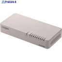 ELECOM 1000BASE-T対応 スイッチングハブ 8ポート プラスチック筐体 磁石付き 電源内蔵モデル ホワイト EHC-G08PN2-JW 1台 ▼1...