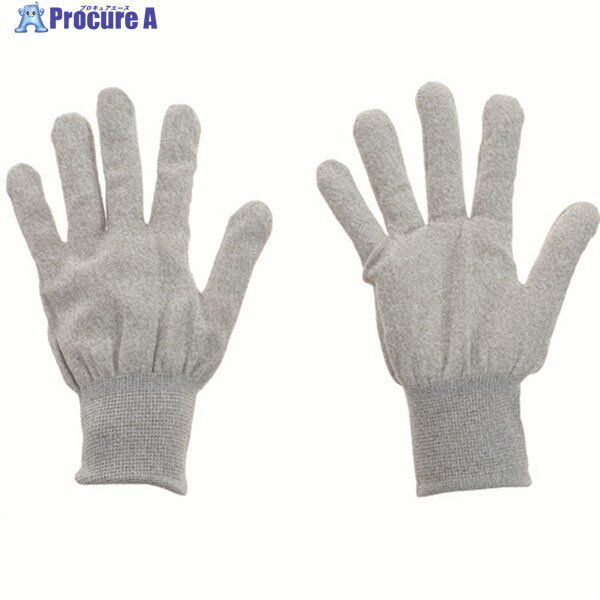 TRUSCO 静電気対策・銅繊維入ESD手袋 ノンコートタイプ Lサイズ ESD-GPL 1双 ▼206-5319