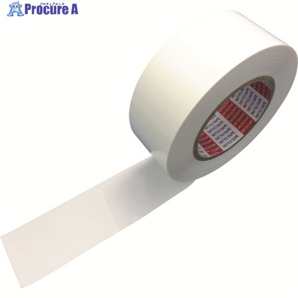 日東エルマテ ラインテープE-OC(BC) 0.16mm×75mm×50m 白 E-OC75W 1巻 ▼208-2869
