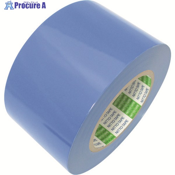 日東エルマテ ラインテープ E-SD(BC) 0.16mm×75mm×50m 青 E-SD75B 1巻 ▼208-3452