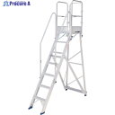 PiCa 折りたたみ式作業台DWR型 2.1m 手すり付き(H:900mm) DWR-210A09H 1台 ◇▼249-4298 ※車上渡し