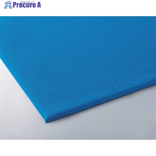 コンドル クッションマット ケアソフト クッションキング #12 910mm×1220mm ブルー F-154-12-BL 1枚 ▼281-9228