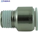 チヨダ チューブ継手 ファイブ六角穴付メイルコネクタ W(白) 10mm・R1/4 F10-02MSW 1個 ▼313-6086
