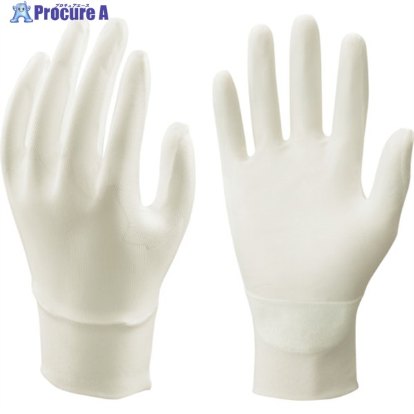SHOWA ウレタン背抜き手袋 E0200 ナノテクリーンPC 10双入 ホワイト Sサイズ E0200-S 1袋 ▼338-2079