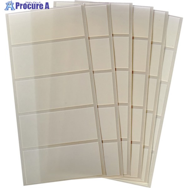 TRUSCO まゆ毛取りシール 70X30mm 100枚1組 ECS-7030 1袋 ▼383-0415