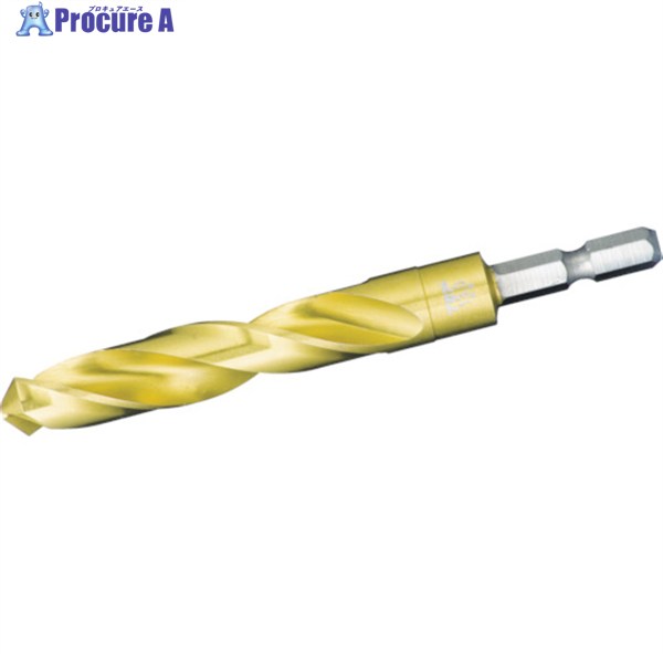 TOP 六角シャンクコバルトドリル(チタンコーティング) 11.0mm EOD-11.0G 1本 ▼397-0698