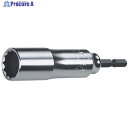 TOP 電動ドリル用12角ソケット 21mm ESS-21 1個 ▼452-1757