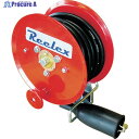 Reelex 手動巻アースリール 5.5SQ×10m 50Aアースクリップ付 ER-810M 1台 ▼481-2174