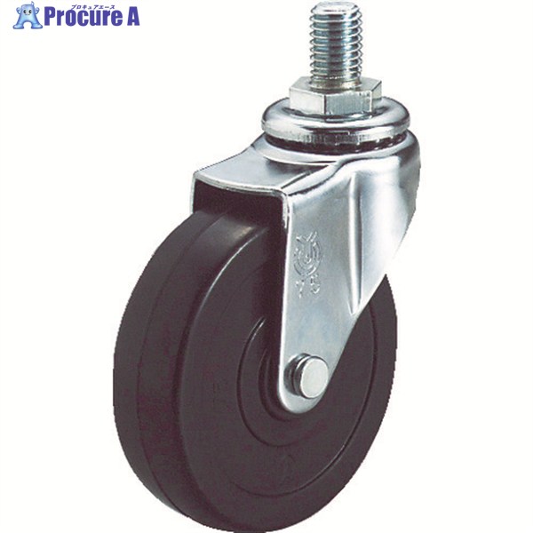 TRUSCO ねじ込み式キャスター 自在 Φ75 ET-75RH (N3)ネジコミシキ 1個 ▼500-8255
