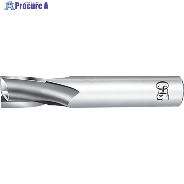 OSG ハイススクエアエンドミル 2刃キー溝用 OL2 刃径20mm シャンク径20mm 81490 EKD-OL2-20(81490) 1本 ▼630-105...