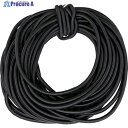 TRUSCO 丸ゴムロープ イージーロープ 6mmX15m 黒 ER715BK-A 1本 ▼659-0968