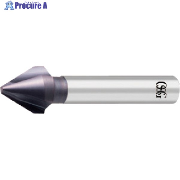 OSG FXコート3刃カウンターシンク 先端角60° 有効刃径20.5mm 先端径3.5×全長80mm 9139205 FX-MG-CSX60 20.5X12X...