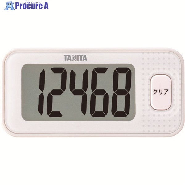 TANITA 3Dセンサー搭載歩数計FB740WH FB-740-WH 1個 ▼148-8234