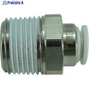 チヨダ ファイブメイルコネクタ W(白)6mm・R3/8 F6-03MW 1個 ▼158-4596