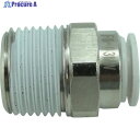 チヨダ ファイブメイルコネクタ W(白)8mm・R3/8 F8-03MW 1個 ▼158-4626
