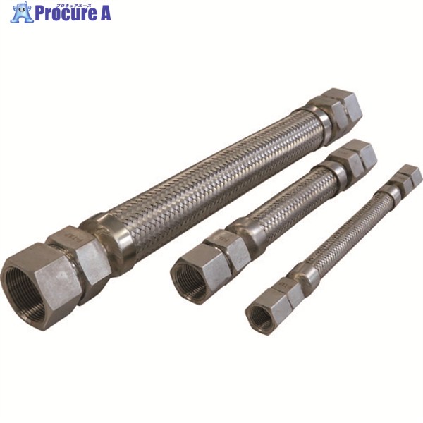 TOFLE FTAP 袋ナット付溶接型フレキ 継手ステンレス メスXメス 10AX1000L FTAP-7010-1000-FF 1本 ▼202-..