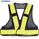 リンクサス F-H-VフルハーネスベストLED ネイビーx蛍光イエロー FHV-ENY 1着 ▼232-1374